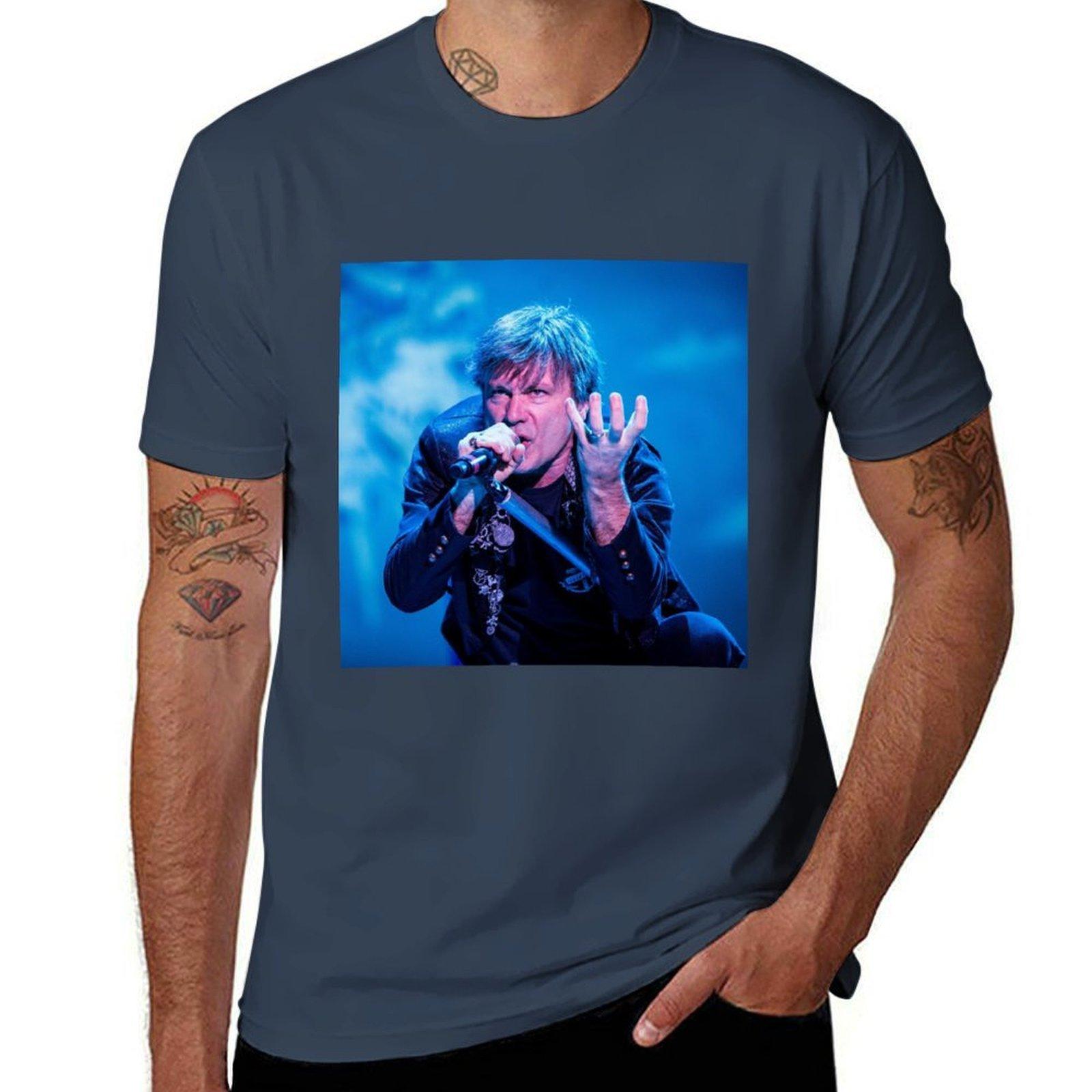 Bruce Dickinson Tshirt Simple Trendy Casual Tshirt S