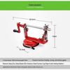3-in-1 Stainless Steel Hand-Crank Apple & Fruit Peeler