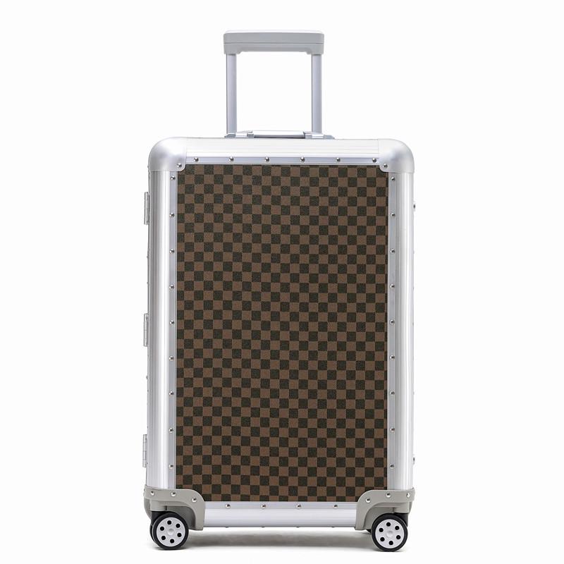 Slightly Flawed Aluminum-Magnesium Carry-on Trolley with Universal Wheels