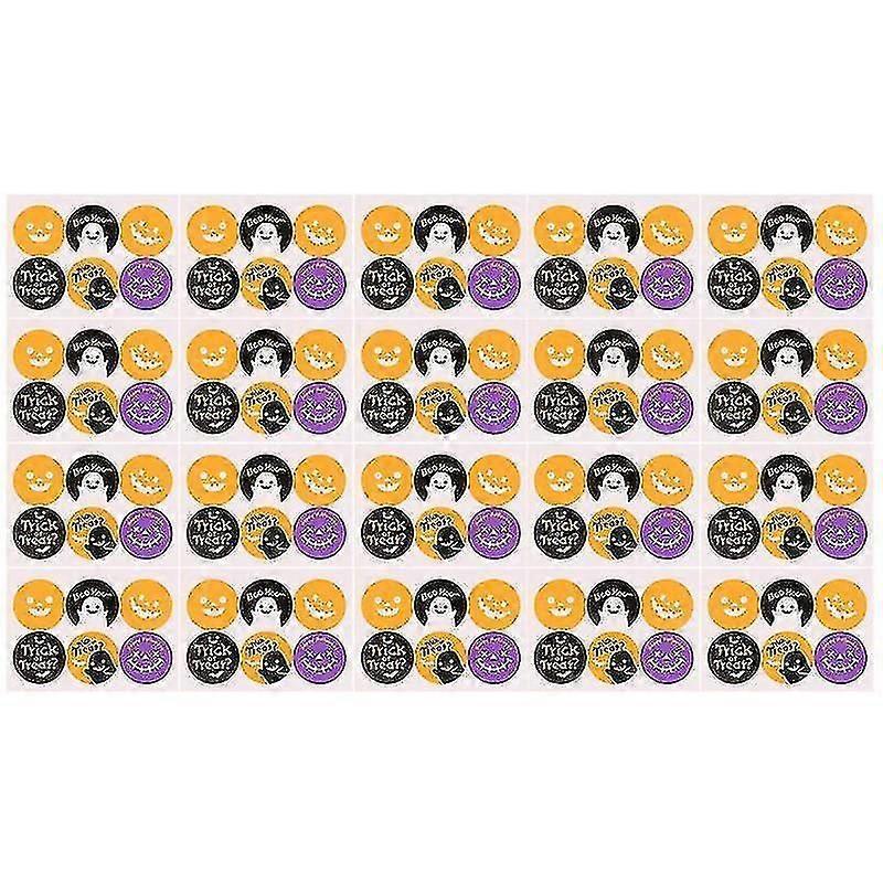 1 Set Halloween-Sticker für Halloween-Dekoration