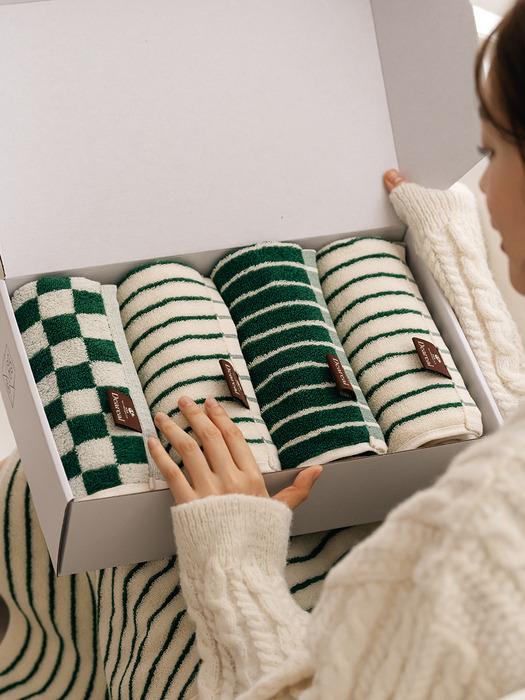 

Deareal Forest Towel 4P_Package Packaging