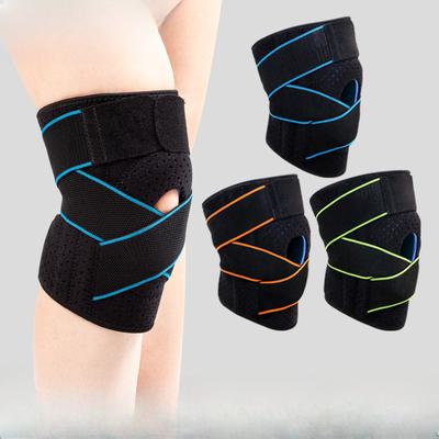 Single Sports Jump Rope Knee Protector Anti-collision Basketball Equipment Running and Riding Outdoor Strap Pressure Climbing Knee Protector
