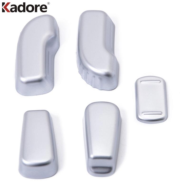 For Renault Koleos 2016 2017 2018    Matte Car Seat Adjust Switch Control Button Cover Trim Interior Accessories
