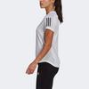 Adidas Own The Run Tee Performance Training Short Sleeve Women Tops White GJ9989