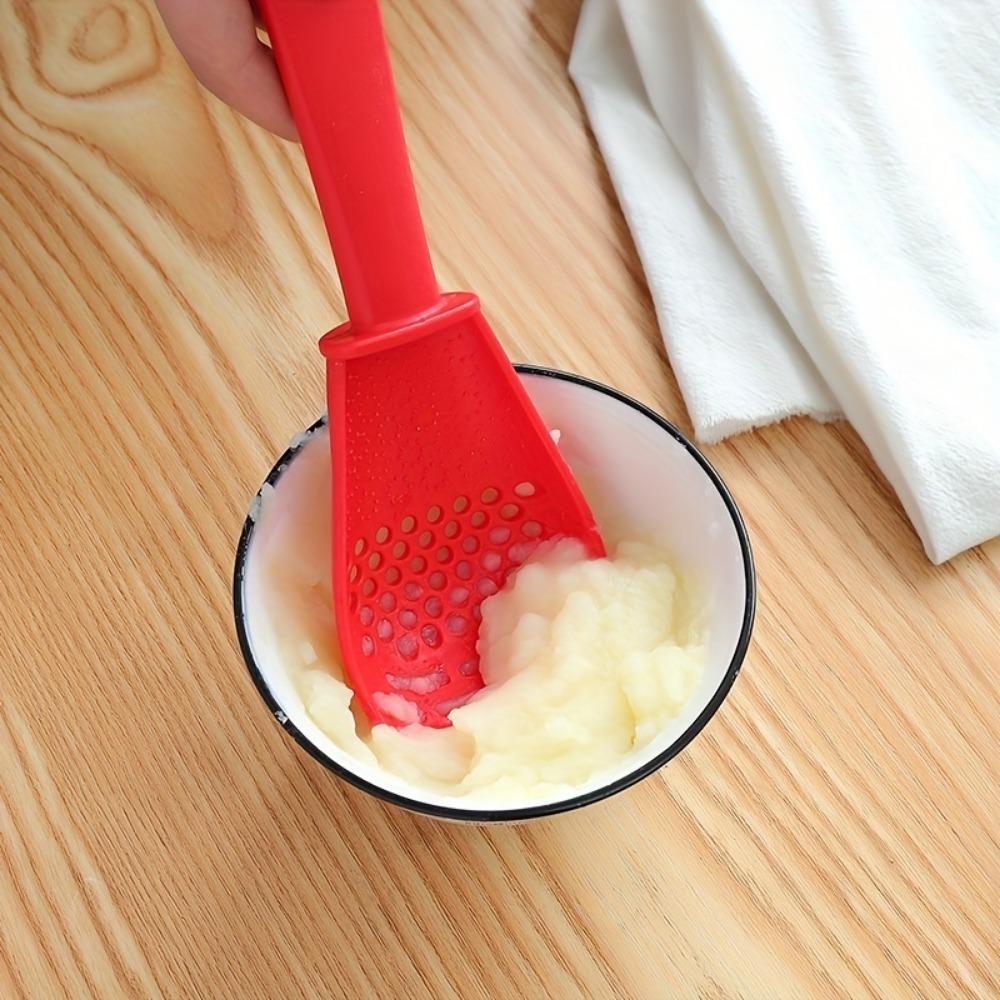 1pc Multi-Functional Kitchen Master Spoon - Grinds, Smashes, Drains, Mashes, and Serves with Ease - Perfect for Cooking, Serving, and Preparing Meals