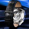 OLEVS New Top Men's Watch Hollow Fully Automatic Mechanical Watch Square Men's High -end Watches