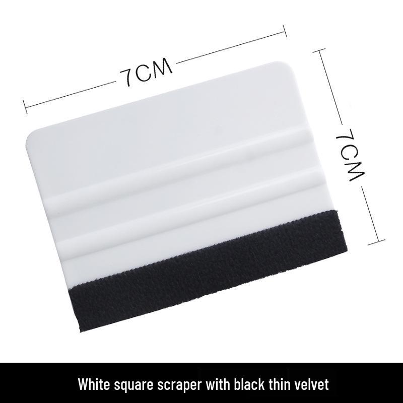 Car Color Change Film Squeegee with Felt Edge – Application Tool for Plastic and Advertising Films