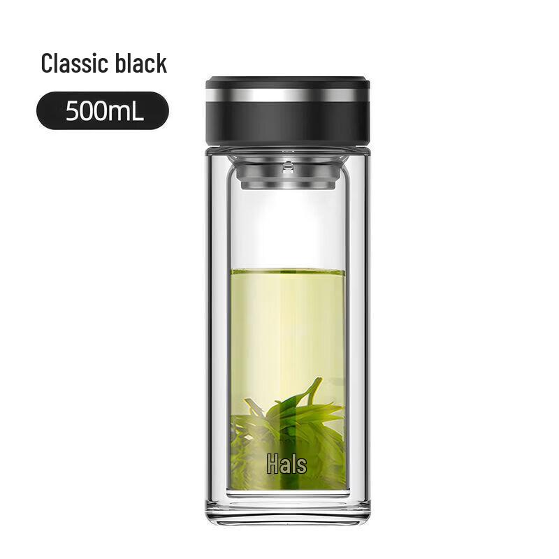 HAERS Business Double-Layer Tea Infuser Mug