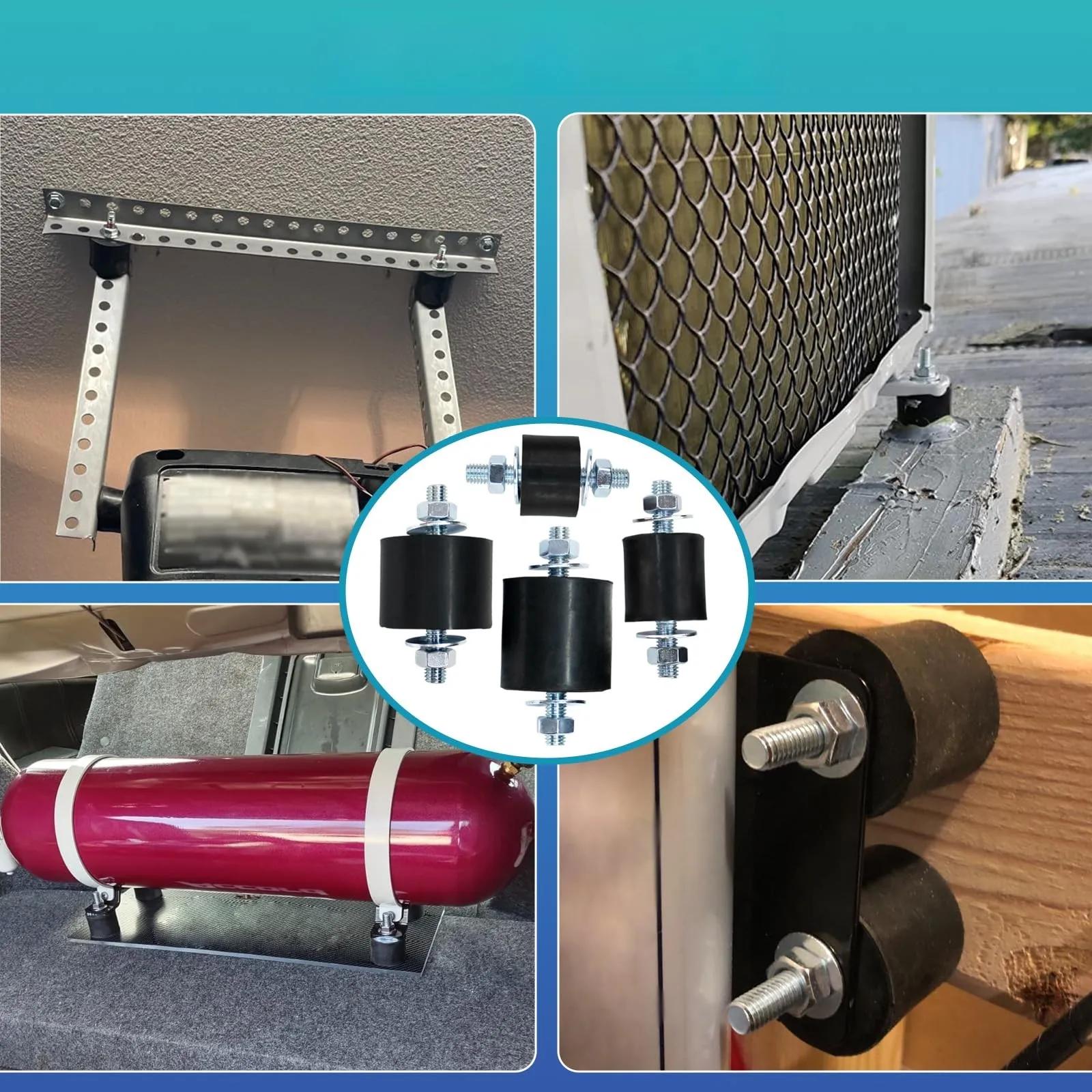 Резиновая подушка крепления двигателя Амортизатор для эффективного гашения вибраций Подходит для водяных насосов, воздушных компрессоров и дизельных двигателей China Mainland