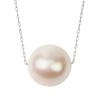 PLUSTER Pearl Necklace Single Platinum with Uwajima Akoya Pearl Box and Jewelry Accessories Birthday Christmas Gift (8.5mm-9mm Pearl) (Gift Set) /