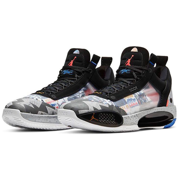 Air Jordan XXXIV Low Print 'Nero' CZ7745-008