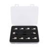 Spoke Spanner Set 5.0 6.8mm Universal Motorcycle Repair Spoke Wrench for Motorbike Scooter Black