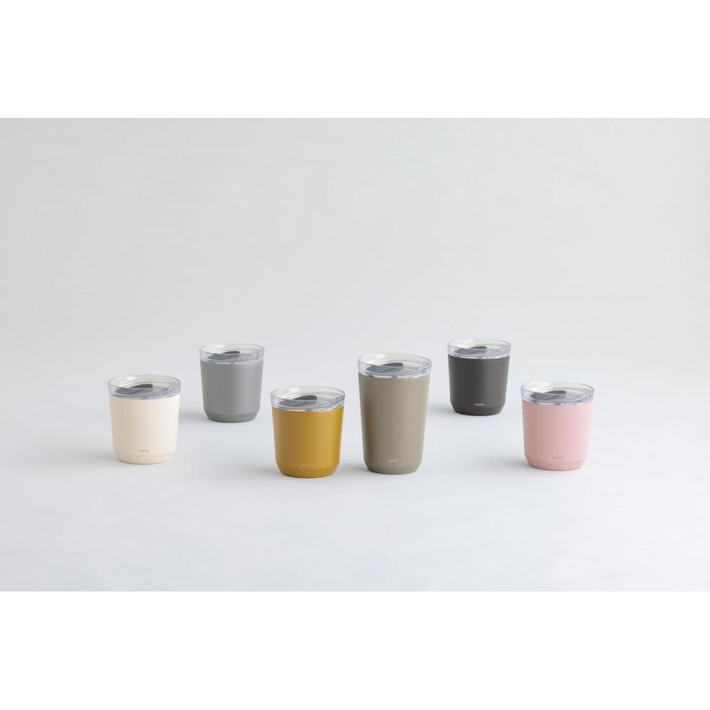 Kinto Tugo Tumbler 360ml With Plug Stainless Steel