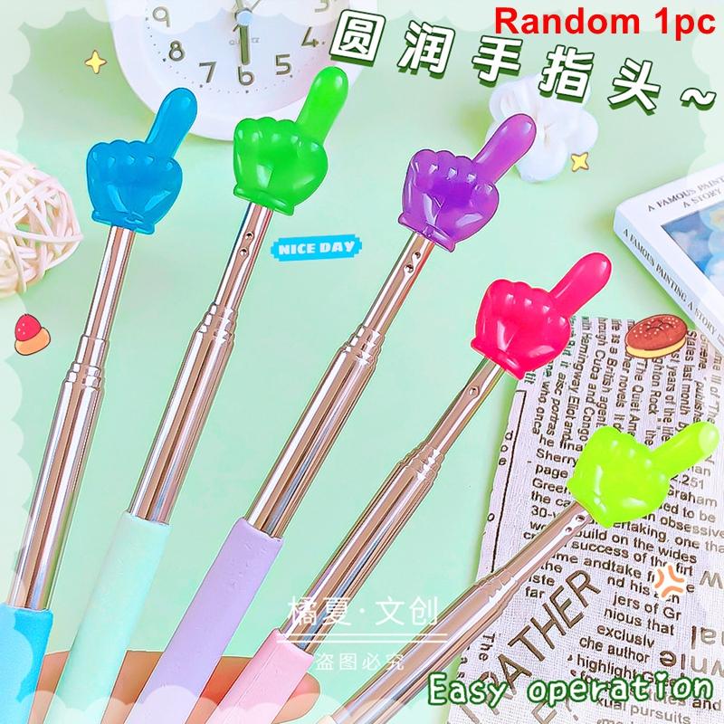 

Telescopic Luminous Finger Reading Pointer Retractable Teacher Reading Sticks Whip Stick Children Early Teaching Supplies