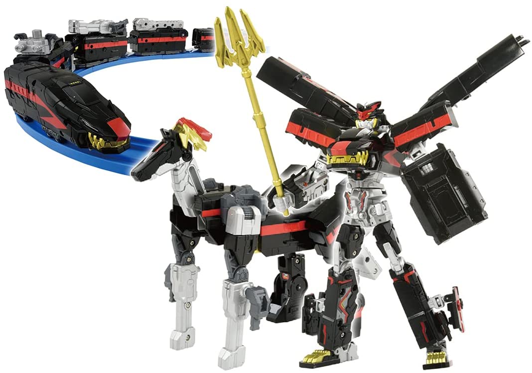 

Z 2023 FATHER s day sale TAKARA TOMY PLARALE SHINKANSEN VARIED ROBO SHINKARION DARK SHINKARION