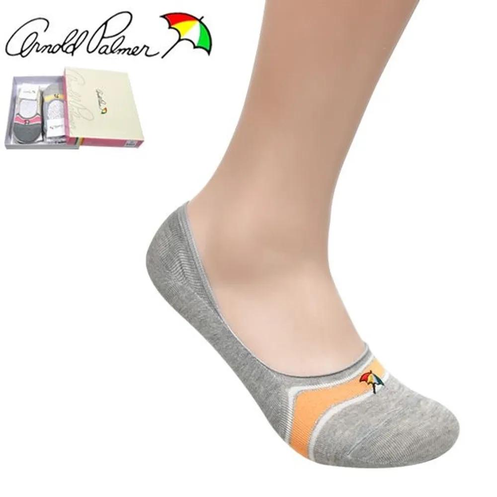 Ilsangdamansa Striped Women's Cotton No-show Socks 5 Pairs Arnold Palmer Loafer No-show Socks Women's Footies Easy to Style