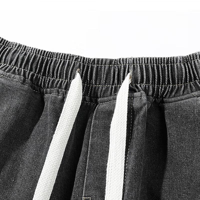 Men's Casual Straight-Leg Loose Denim Jeans