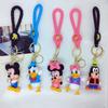 New Cross Border Creative Cartoon Mickey Minnie Goofy Donald Duck Daisy Keychain Bag Car Keychain Accessories Gift Wholesale
