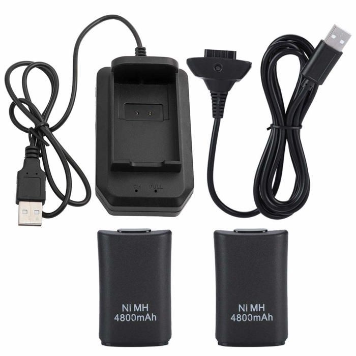 Station De Charge - Genericerrga60mbtqh - 4800 mAh - Compatible XBOX 360 - USB