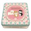 Heart Okashiba Gift Candy Pc Tin, Semi-Chocolate, Toy/1