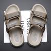 Foreign Trade Sandals Men's 2025 Summer New Thick-soled Beach Slippers Outer Wear Dad Non-slip Cool Slippers Men