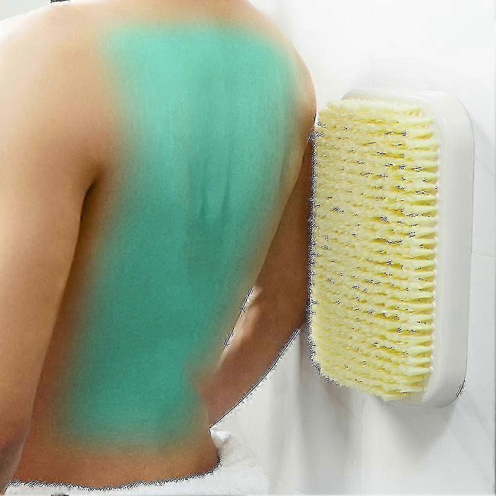 Wall Shower Massage Brush, Back Scrubbers, Hands-free Exfoliation, Deep Cleansing 25-26