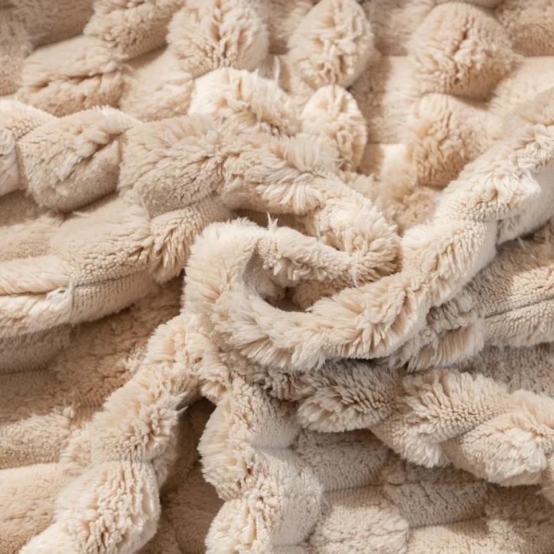 Blanket for Live Room Couch Cover Armchair Warm Soft Sofa Cover Slipcover Fleece Sofa Towel