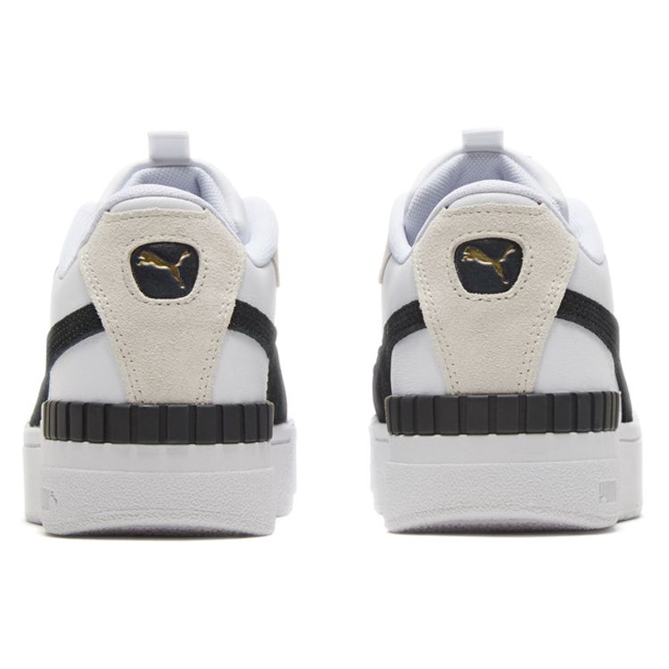 Puma Cali Sport Heritage White Black Women Sneakers 373080-01