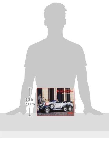 ICM 1/35 Scale German Army G4 High-ranking Officer's Car, 1939, with Figure, Plastic Model Kit 35531