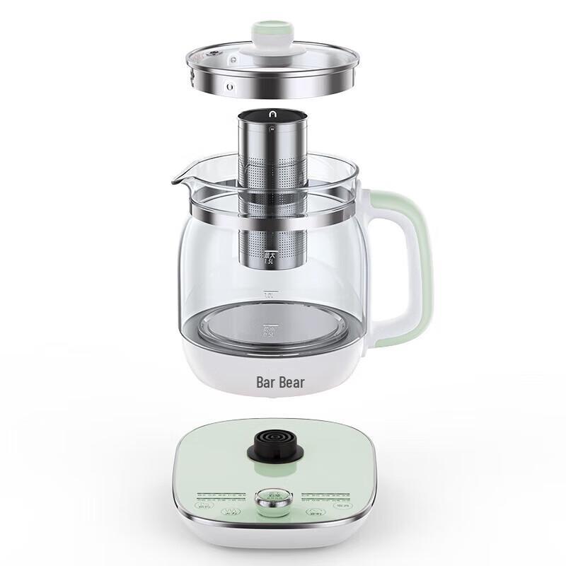 Little Bear Multi-functional Glass Health Pot 1.5L CN Plug (adapter Included)