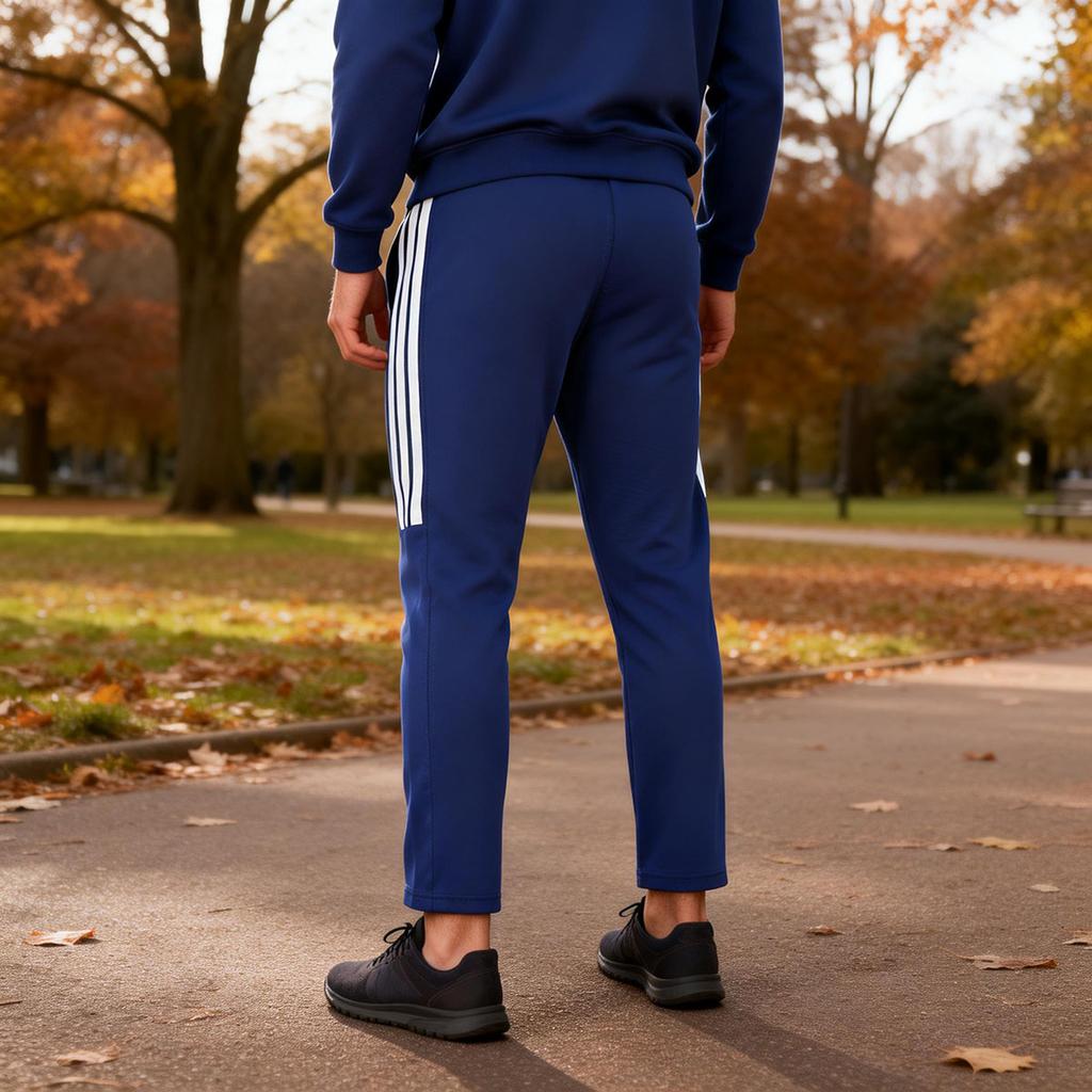 adidas Classic Design Simple Versatile Casual Sports Long Pants Unisex Bottoms TR411CS-NBW