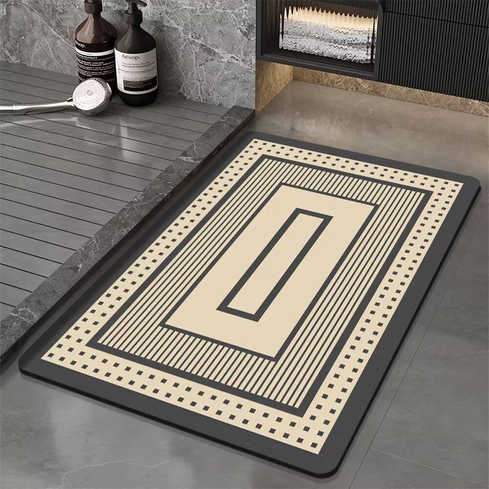 Entrance Floor Mat Dirt Resistant and Easy To Maintain Door Mat Bathroom Absorbent and Anti Slip Foot Mat