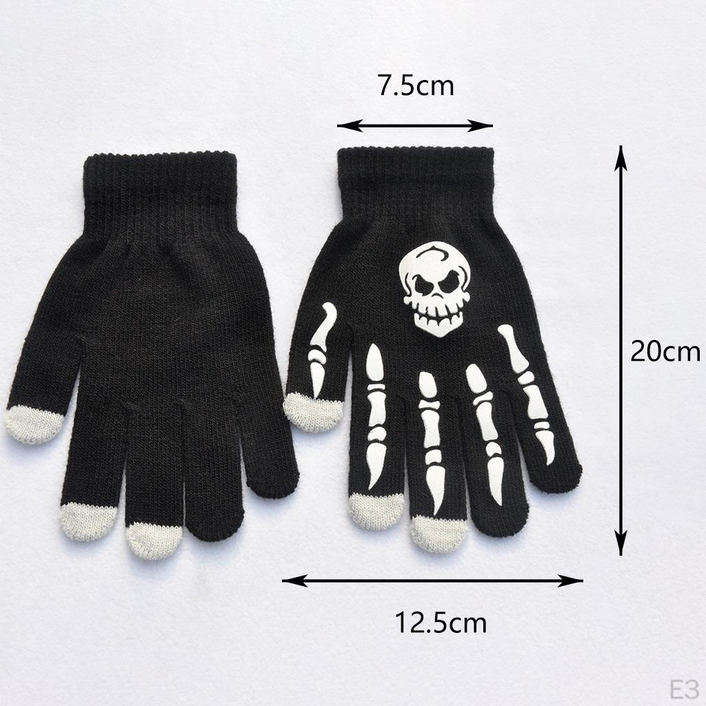 Skeleton s The Dark, Accessories Full Finger Skull for Cosplay Unisex Adult Daily