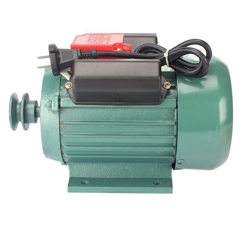 220V Single-Phase Motor for Corn Thresher & Grass Crusher - Pure Copper