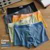 Men's Spring and Autumn Personality Trend Star Cotton Sports Flat Angle Underwear