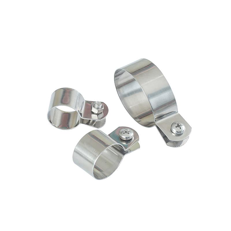 304 Stainless Steel Pipe Clamp / Horse Riding Clamp Bracket Pipe Buckle Hose Clamp Water Pipe Clamp