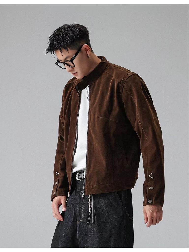 Cool Trendy Men's Jacket - High Street Hong Kong, Japanese Harajuku, Korean Style, Loose Fit, Autumn High-End