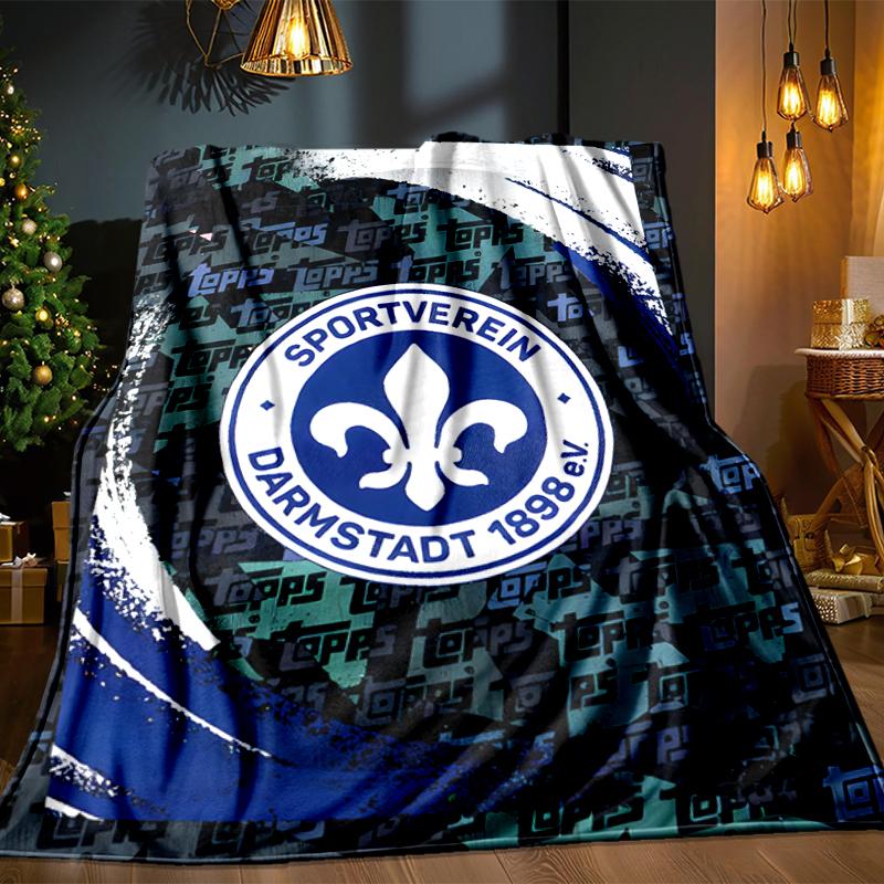 Sport Club Darm-stadt  Blanket Lightweight Ideal Bedding Blanket Perfect for Travel, Camping, Living Rooms, Offices, Sofas, Fan Christmas gift