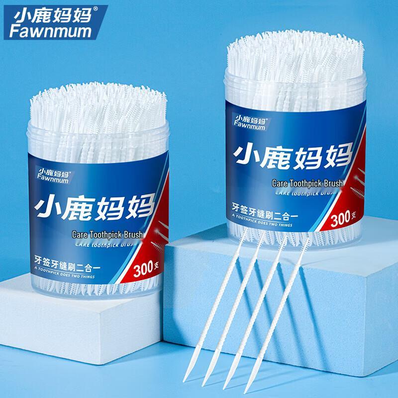 Deer Mom Dual-Head Interdental Floss Picks