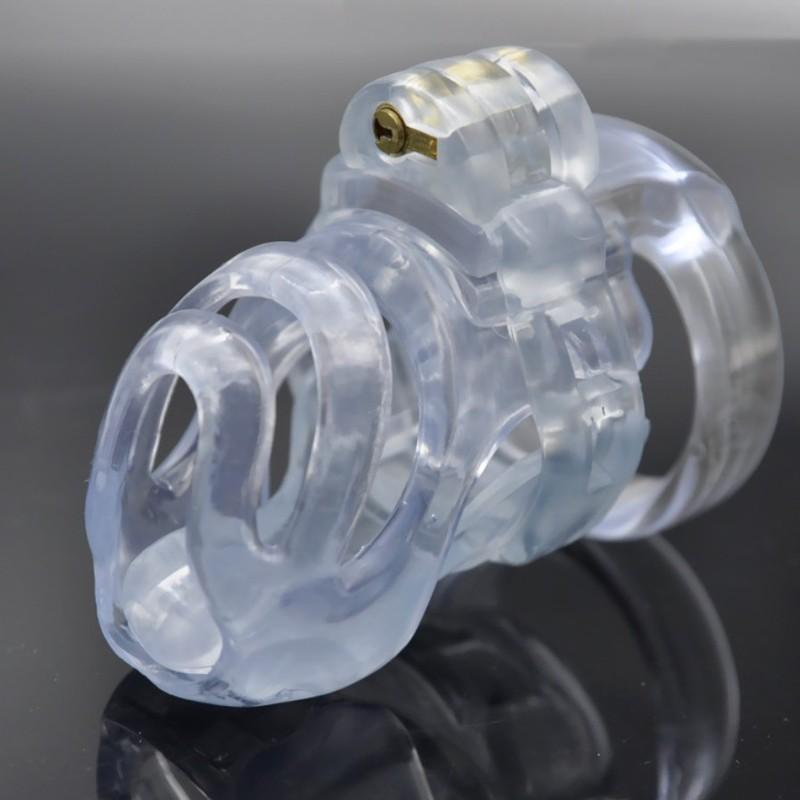 Bdsm Sex Toys for Men Sexy Product Natural Resin 3D Male PA-hook Chastity Cage Men Chastity Lock Device Penis Sleeve