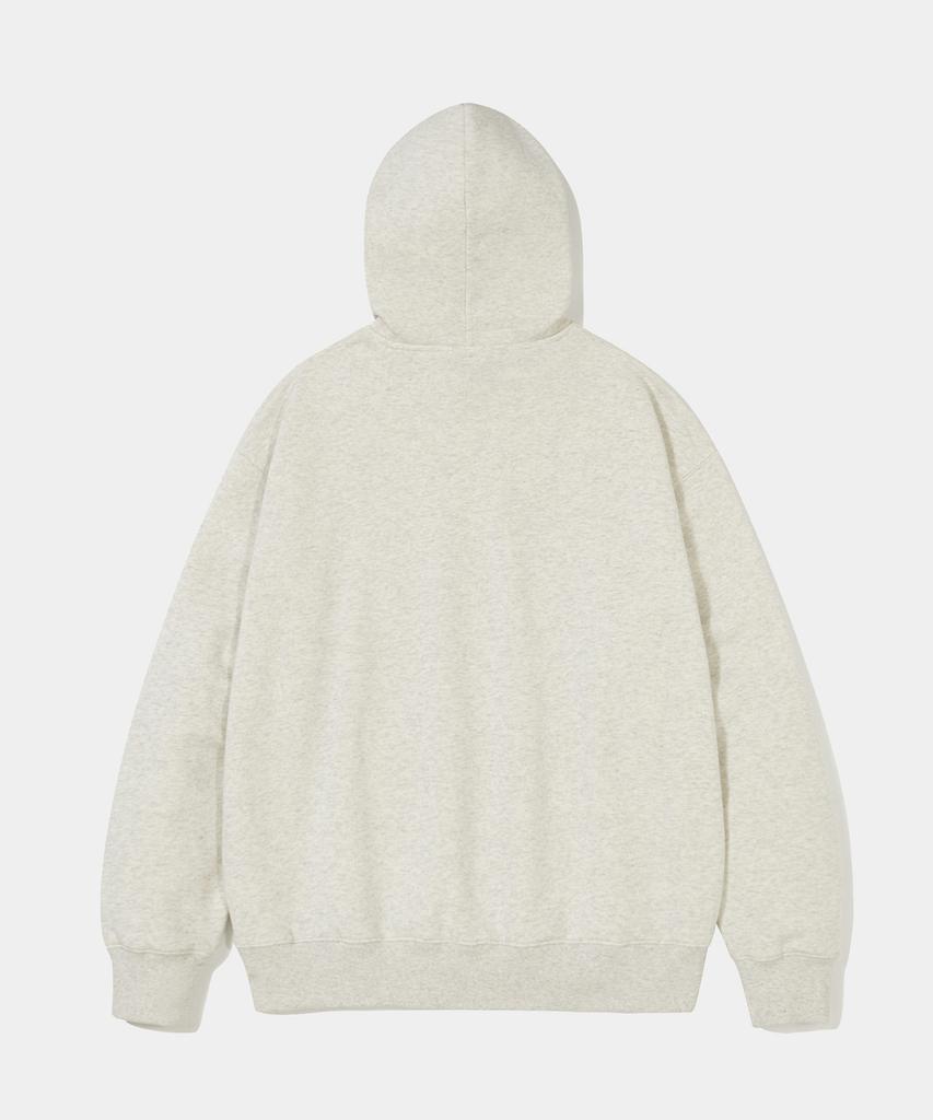 90S Arch Fleece Hoodie_Oatmeal