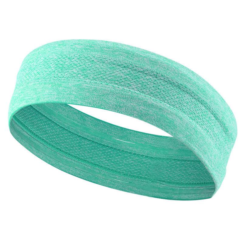 Versatile Sweat-Wicking Elastic Sports Headband for Yoga, Tennis, Basketball, and Fitness