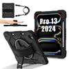 Etui obrotowe Uniwersalne do IPad Pro 13 2025 M5 2024 M4 A3360 A3361 A3362 A2926 A2925 A3007 Hybrydowe Pokrowiec Pasek na Ramię