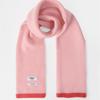 mellotory cashmere 100 lip line muffler (light pink)