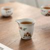 200ml Chinese Tradition Ru Kiln Fair Cup Cute Cat Pattern Ceramic Teacup Beauty Tea Infuser Master Handmade Tea Set Accessories