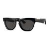 Logo Plate Frame Irregular Sunglasses Women's