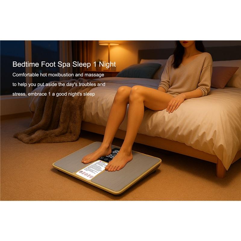 Terahertz RF Foot Massager New Foot Spa MachineEMS Vibrator for Foot Reflexology Painless Foot Care Device for Home Use
