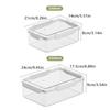 Fruit Storage Containers Fresh Food Containers Fridge Clear Fruit Organizer Refrigerator Multifunctional Meal Prep Lunch Box