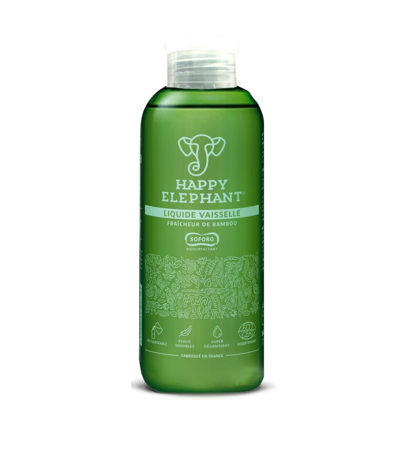 

Dishwashing liquid with bamboo Happy Elephant 450 ml