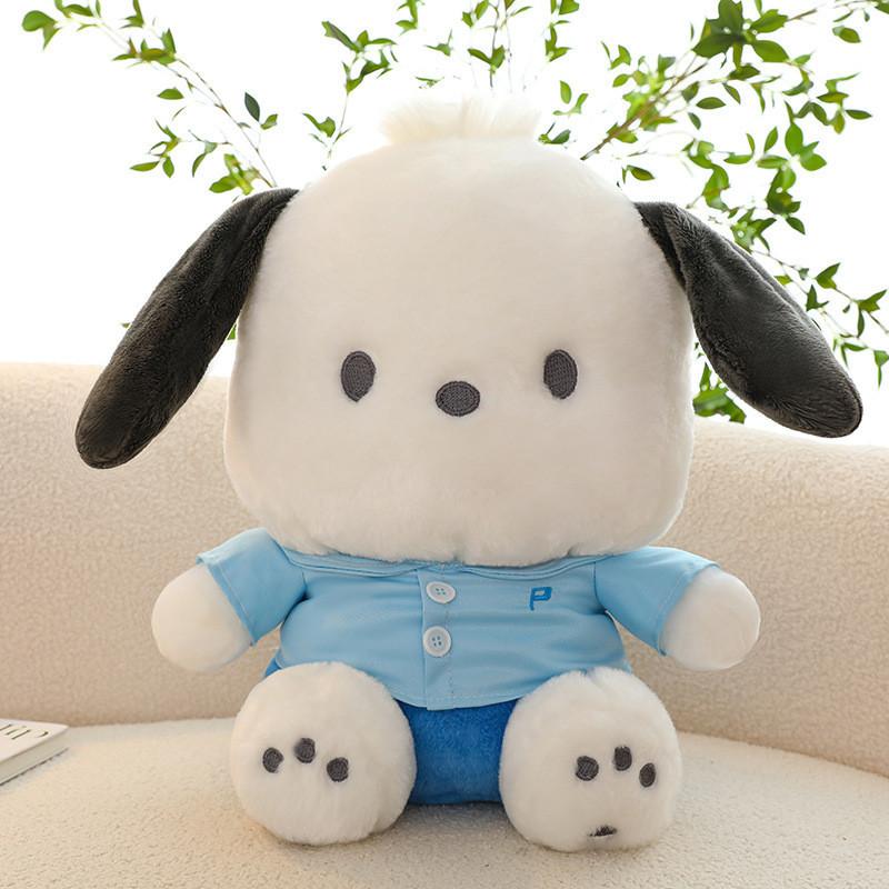 

Delightful Pochacco Cartoon Plush Dog Snuggly Short Plush Toy Ideal For Birthday Gifts And Collectors 35cm/13.78in синій